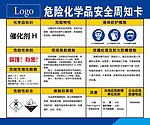 危险化学品安全周知卡 催化剂H