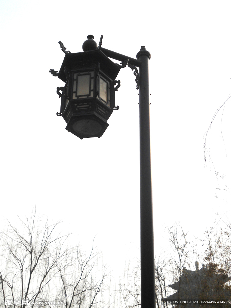 大明湖古典路灯