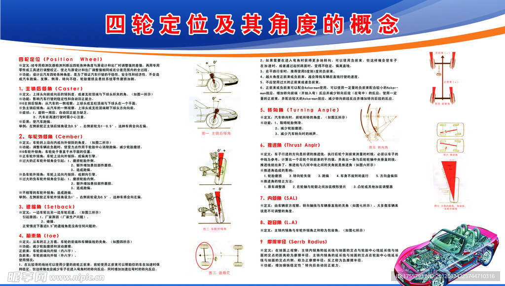 四轮定位的工作程序及故障诊断