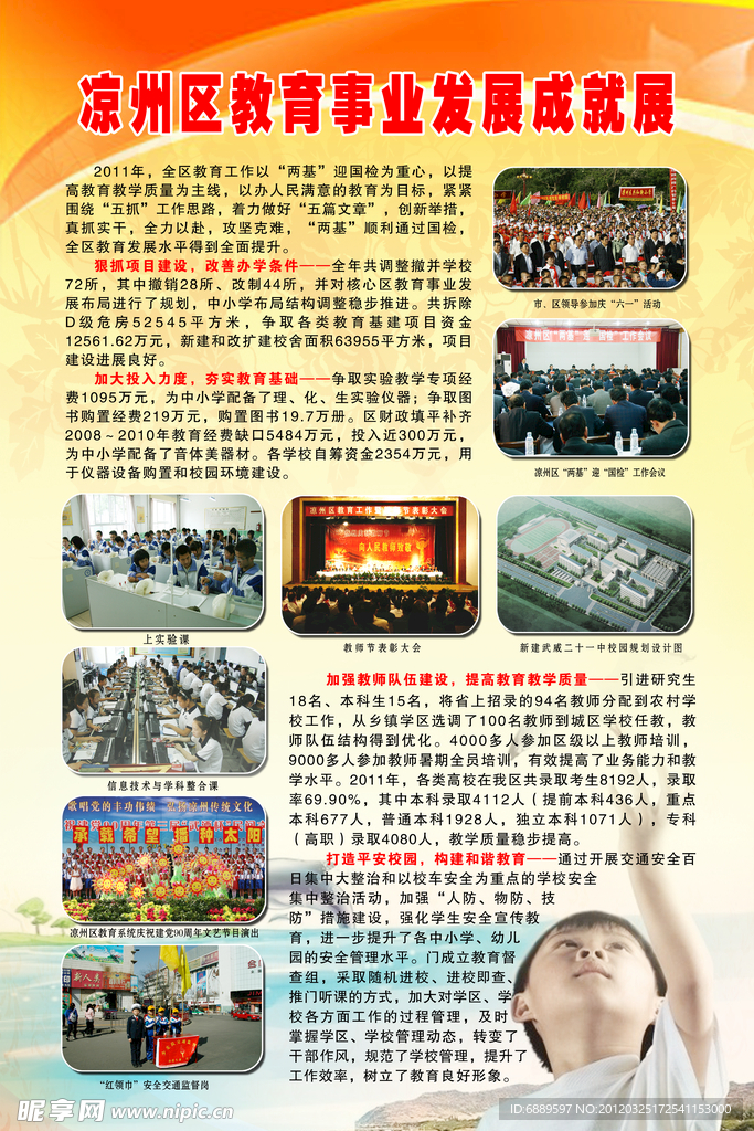 教育事业发展成就展