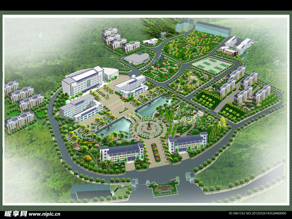 某学院校区绿化