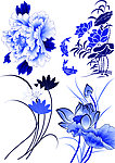 青花瓷 图案