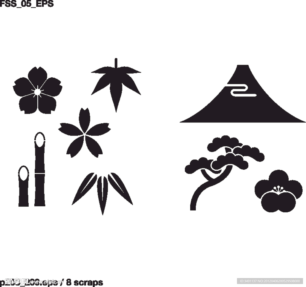 简单纯色天气图标