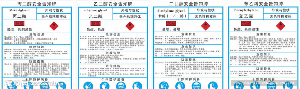 化学品安全告知牌