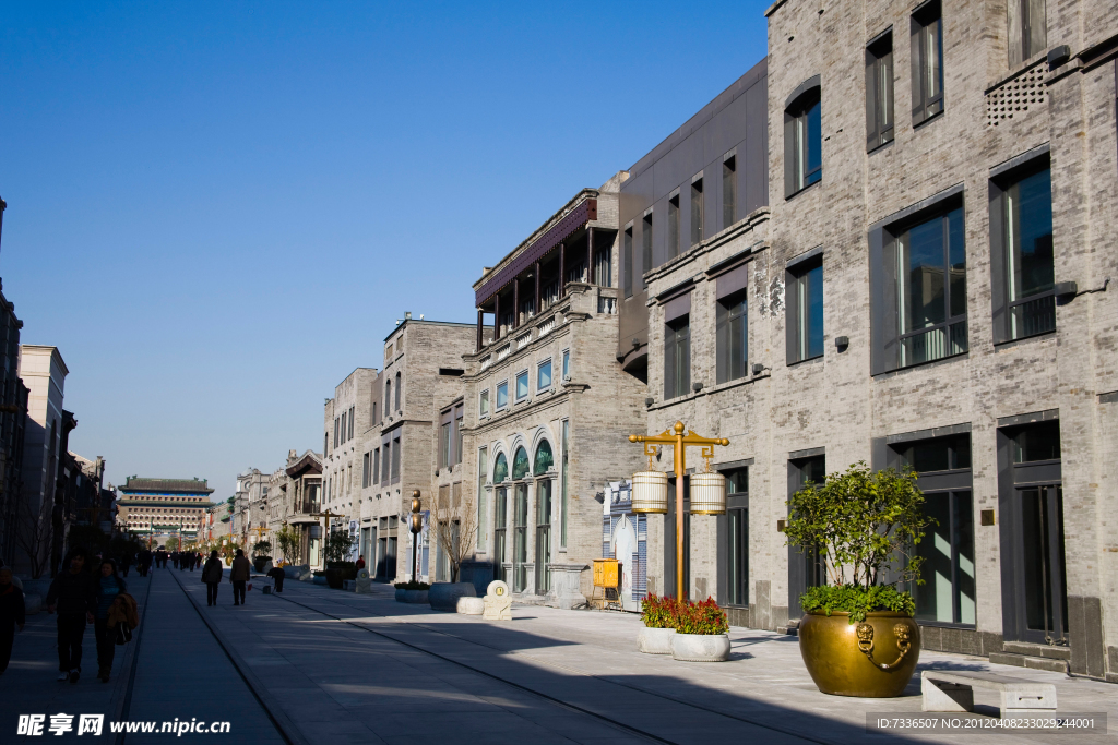 北京 首都 街道 老街