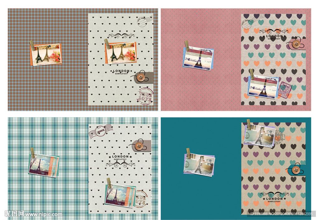 时尚 文化用品 设计 本本 欧美风