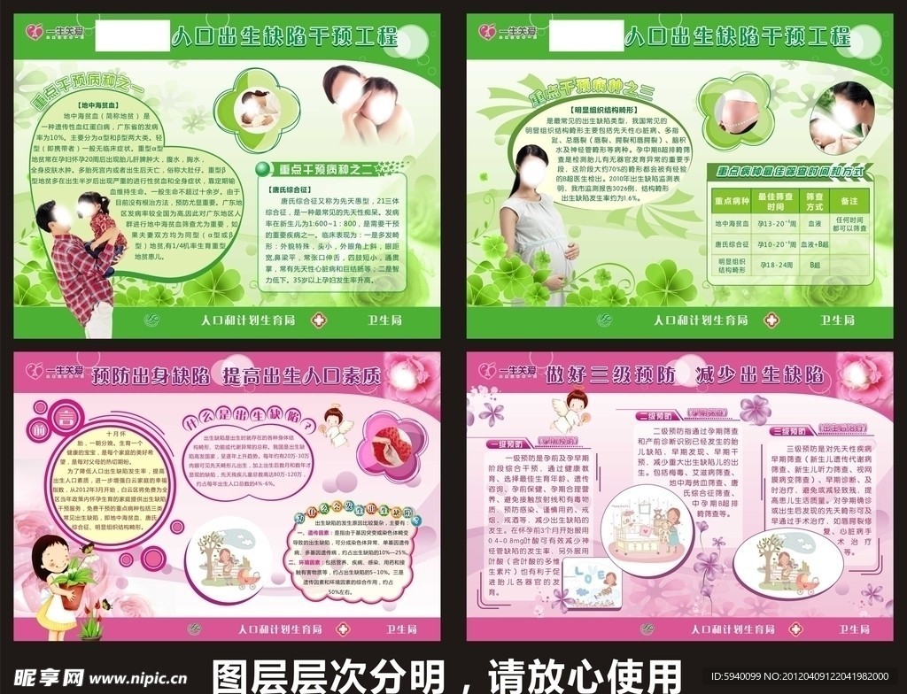 计划生育展板