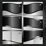 黑色时尚 画册封面