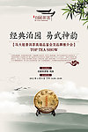 中国风品鉴会普洱茶活动背景
