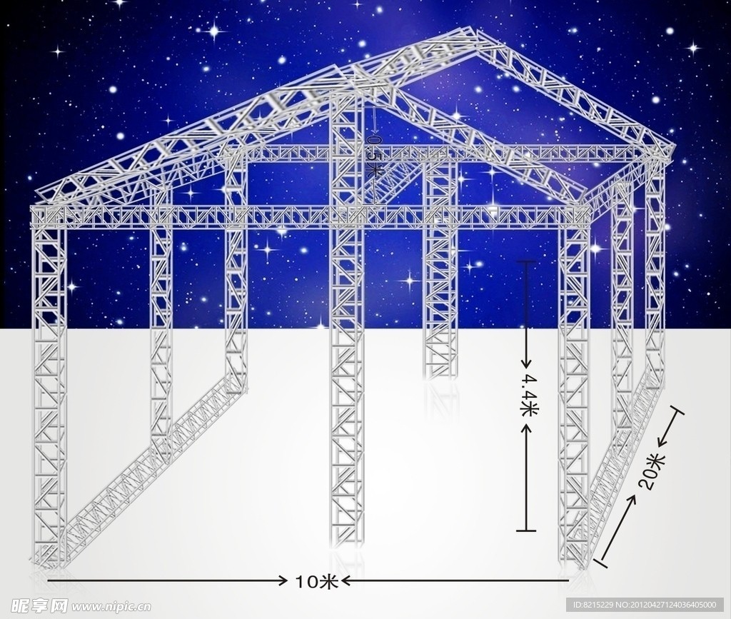 桁架（位图组成）