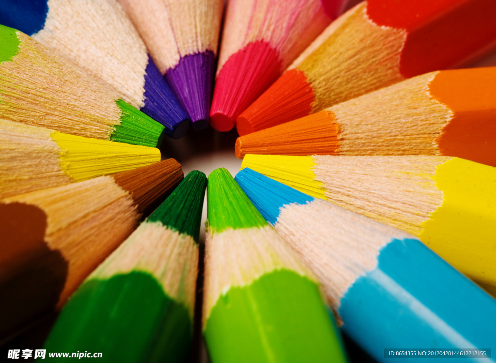 彩色绘画铅笔