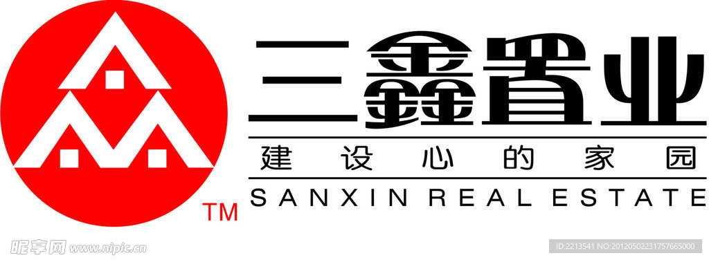 三鑫置业矢量标致
