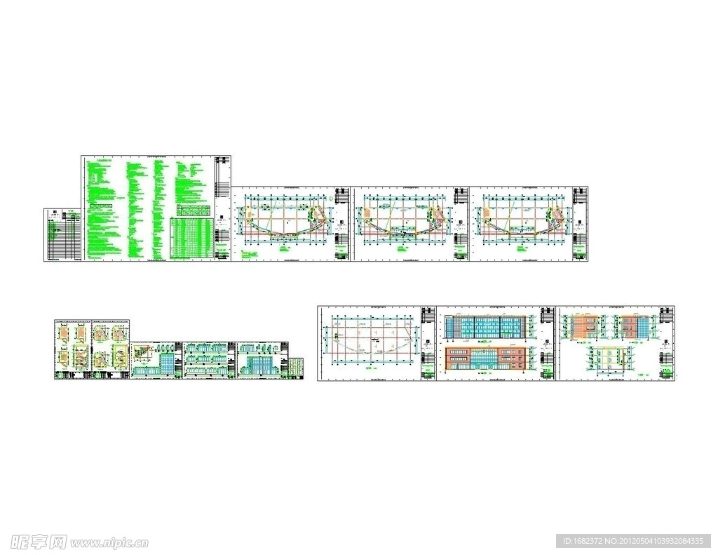 楼层平面效果图