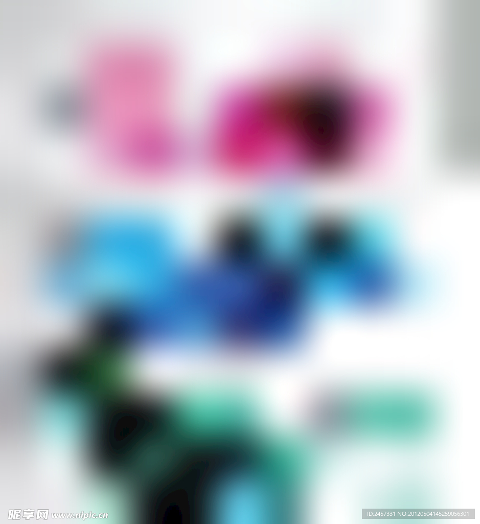 时尚梦幻花纹 横幅