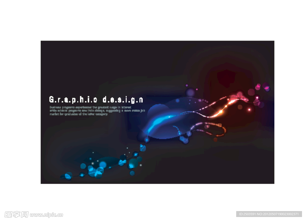 商务背景 商业底图 动感插画