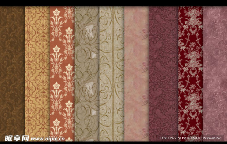 古典背景填充图案