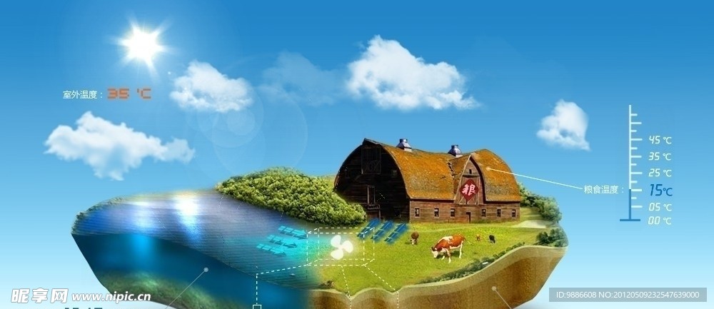 储粮温度flash源文件