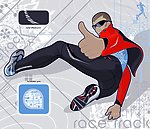 国外最新潮流运动设计稿