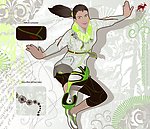 国外最新潮流运动设计稿图案图片