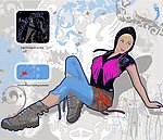 国外最新潮流运动设计稿