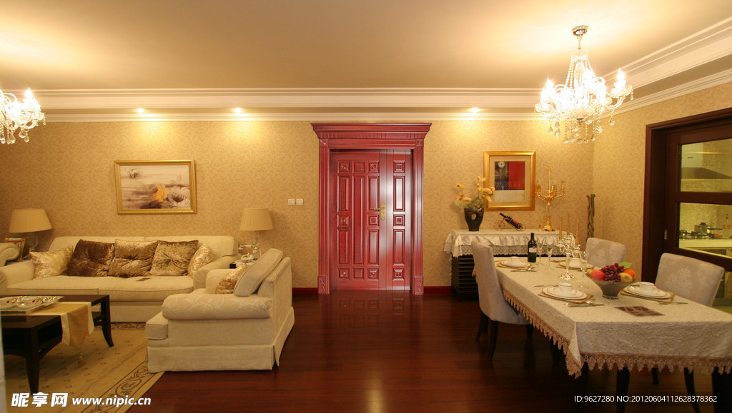 原木门 室内图片