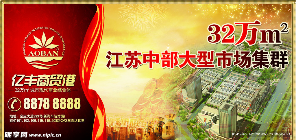 江苏中部大型市场集群