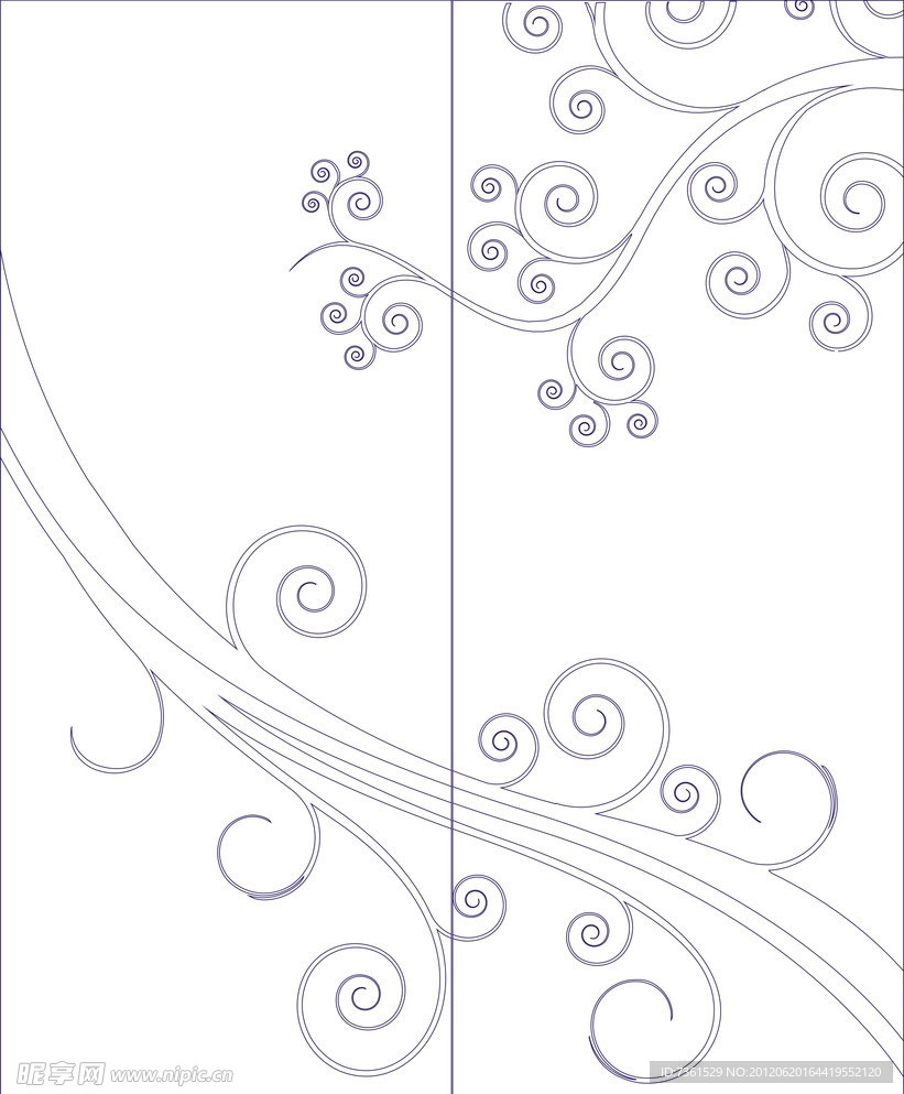 玻璃移门刻绘图