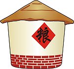 矢量 粮仓 大丰收