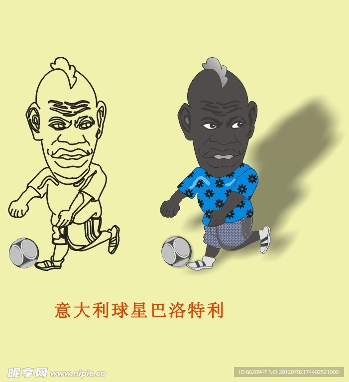 意大利球星巴洛特利