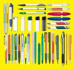 工作笔模板 打火机模板