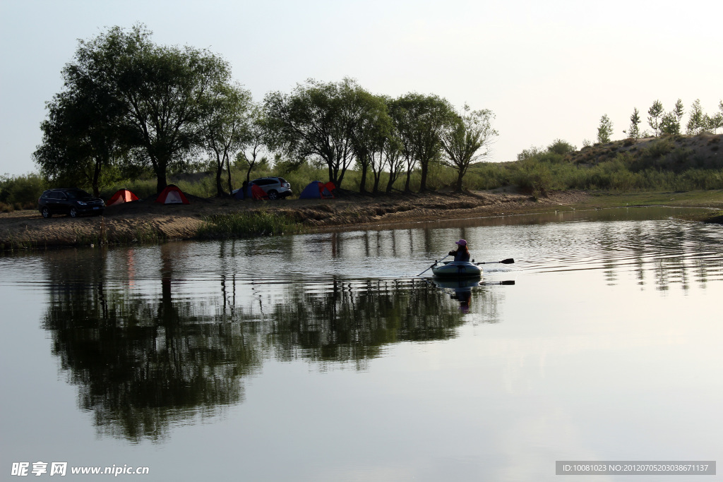 库布齐沙漠风光