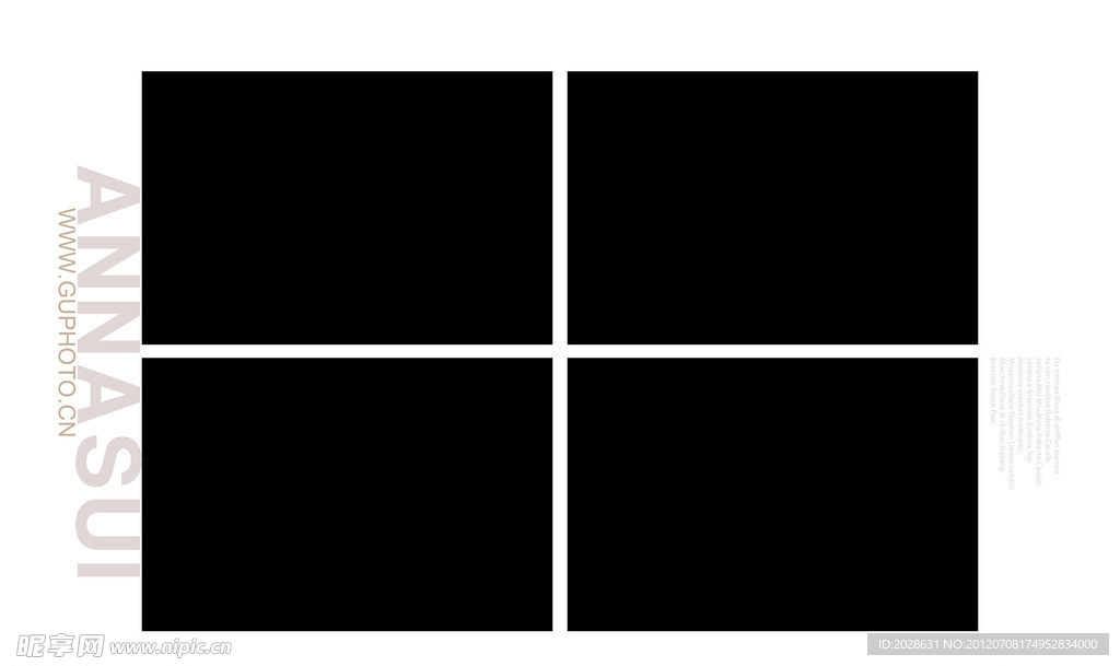 写真 婚纱 相册 模板