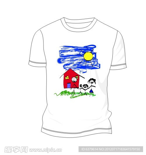 卡通图案T恤