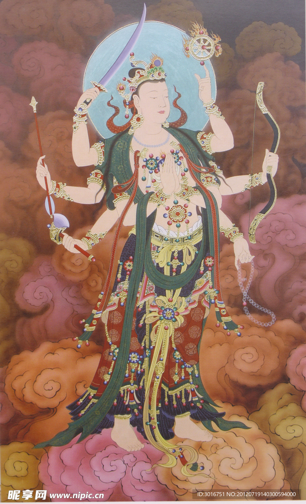 法海寺壁画辩才天