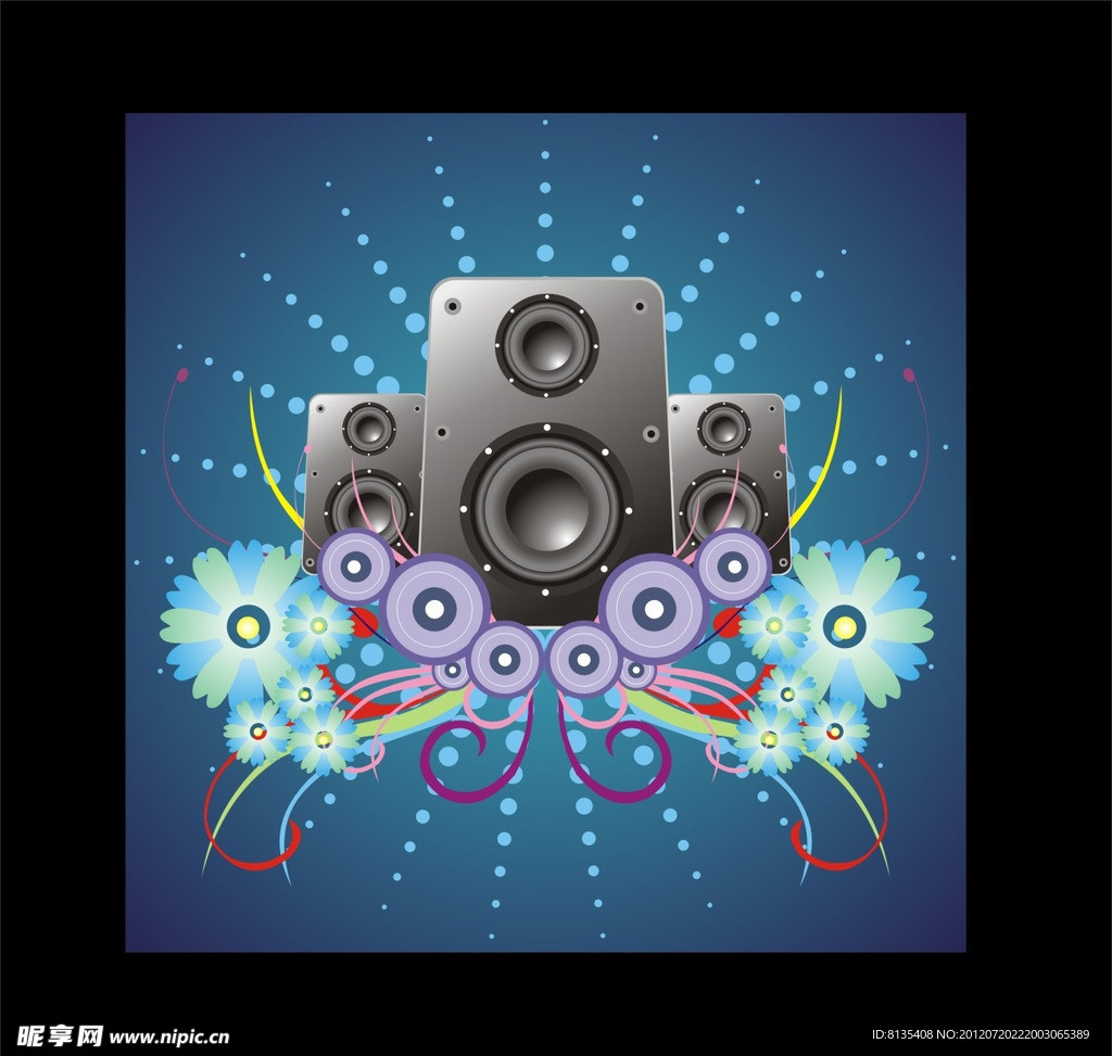音响海报CDR