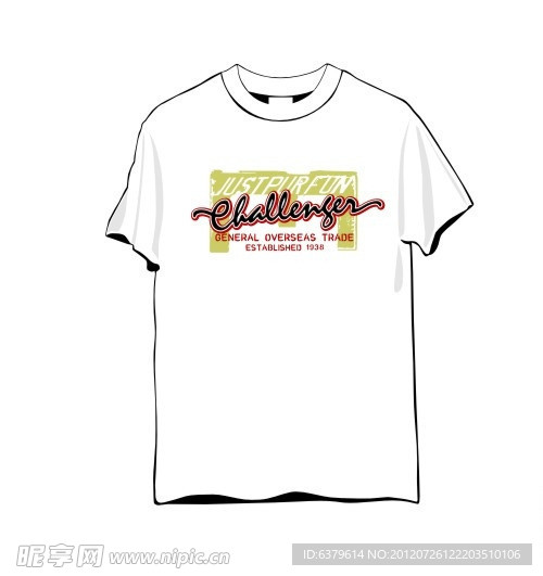创意英文T恤