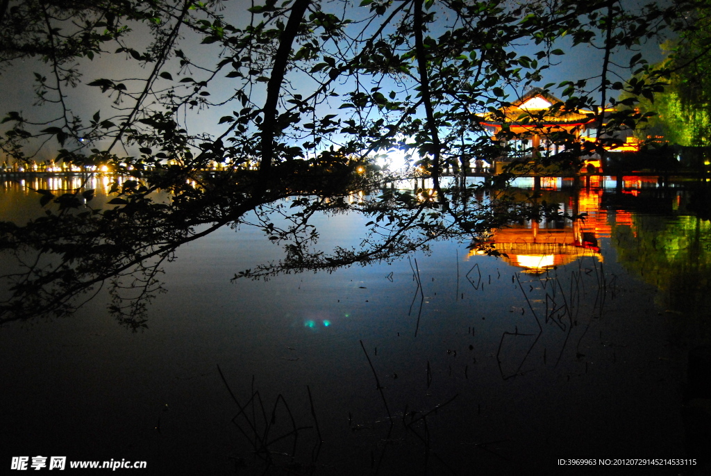 西湖夜景