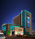 楼体亮化（背景合成）