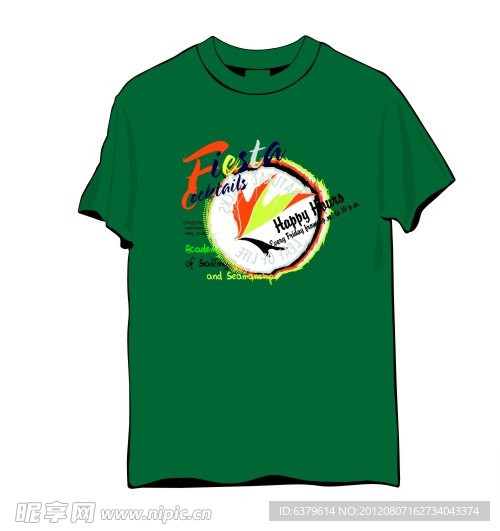 休闲T恤设计