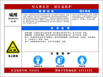 硫酸危害告知卡
