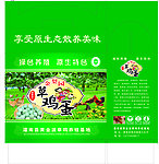 绿壳草鸡蛋手提包装箱