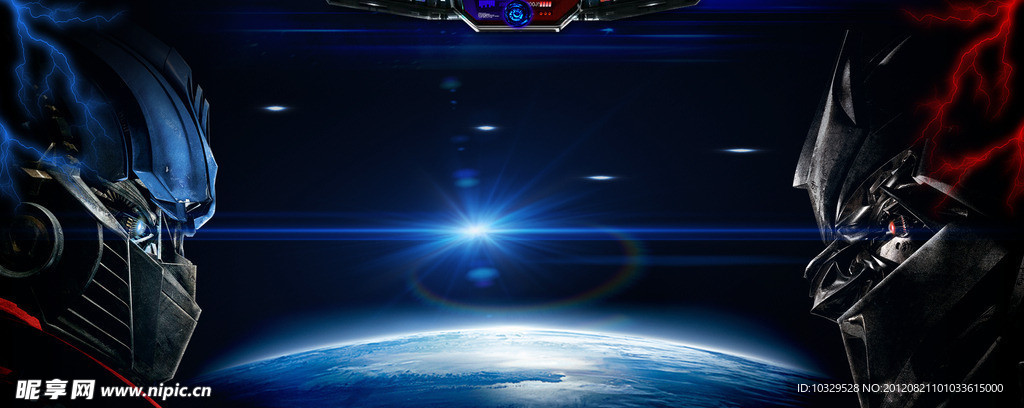 变形金刚 科技光线 大战太空