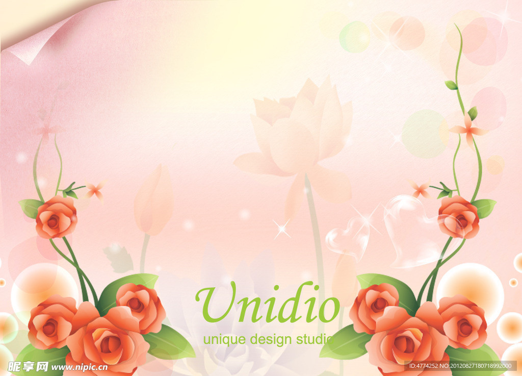 花仙子婚纱模版