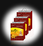 中秋手提袋 (展开图 效果图)