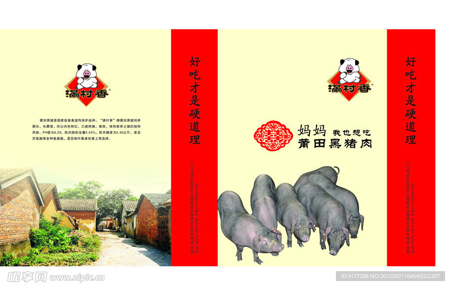 食品精美手提袋