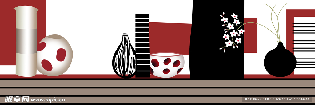 无框画 装饰画 抽象 抽象静物