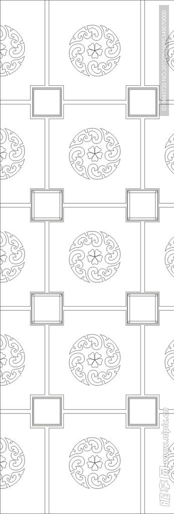 锦上添花 艺术玻璃 艺术玻璃花纹 移门图案 矢量图 花纹