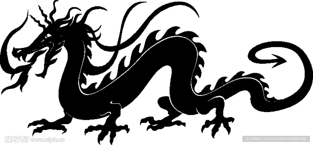 龙矢量图
