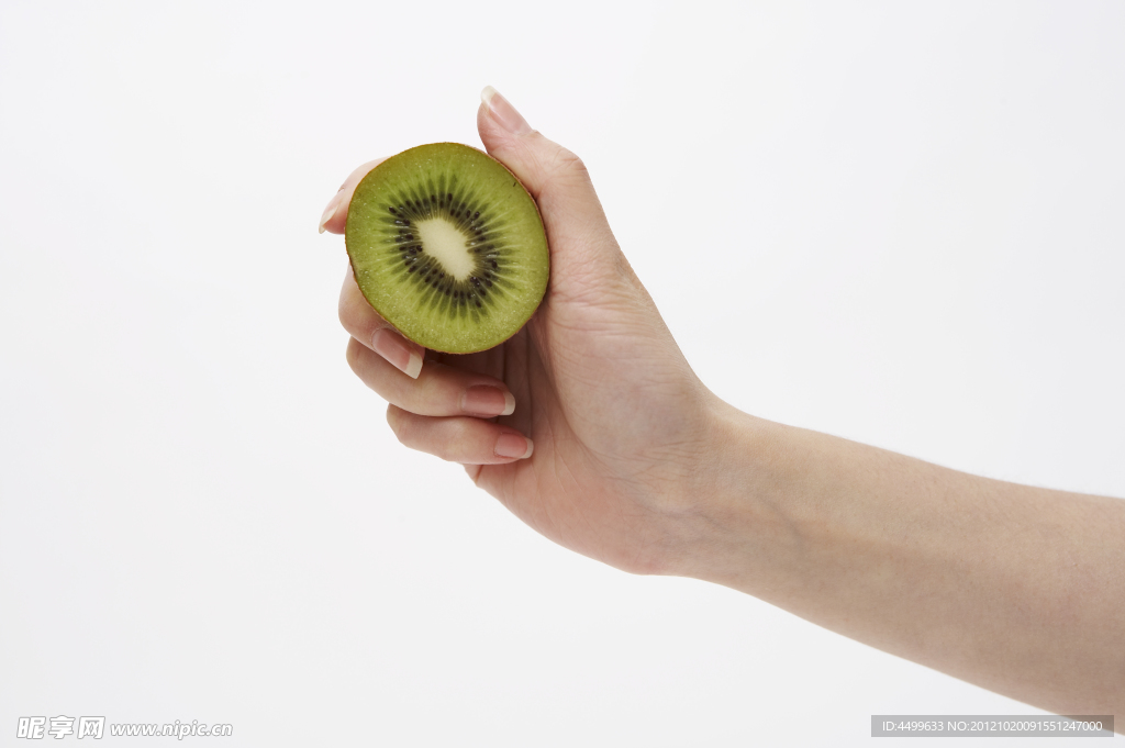 奇异果 手拿奇异果