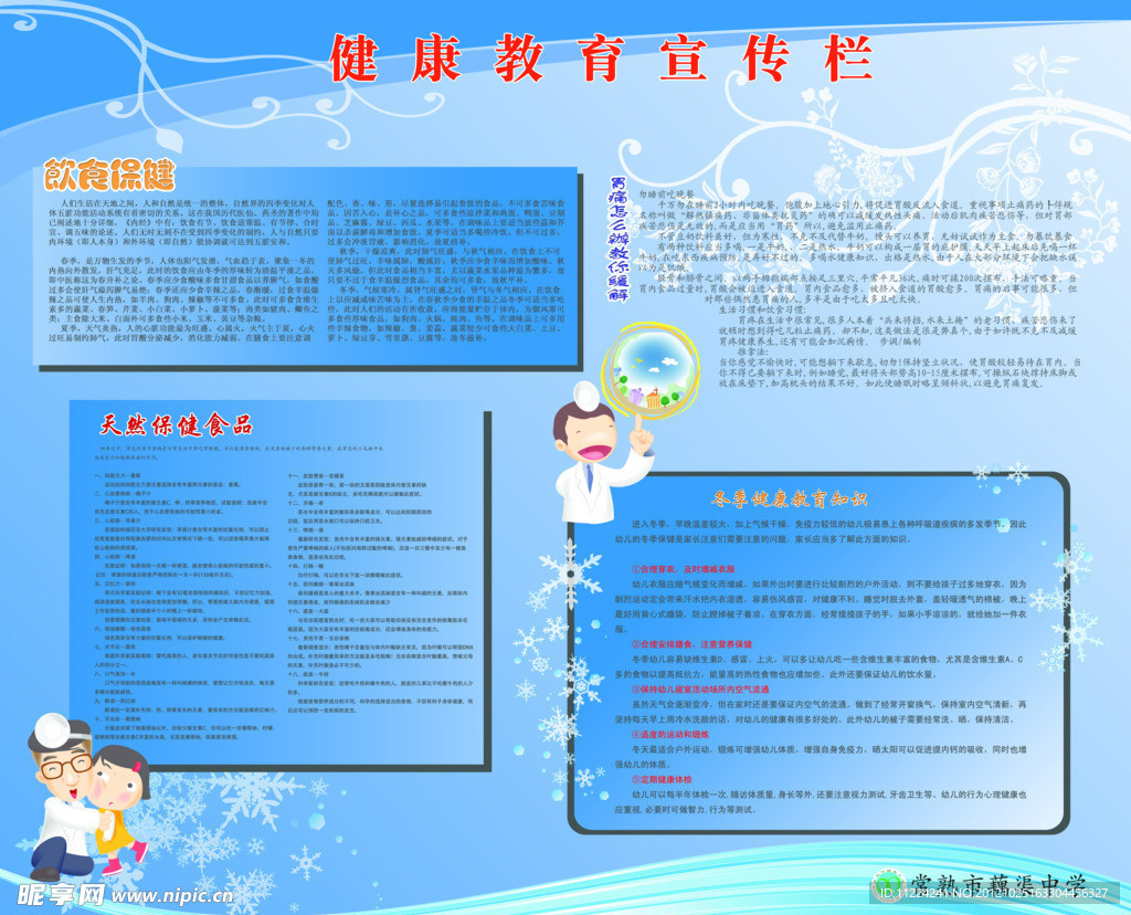 健康教育宣传栏